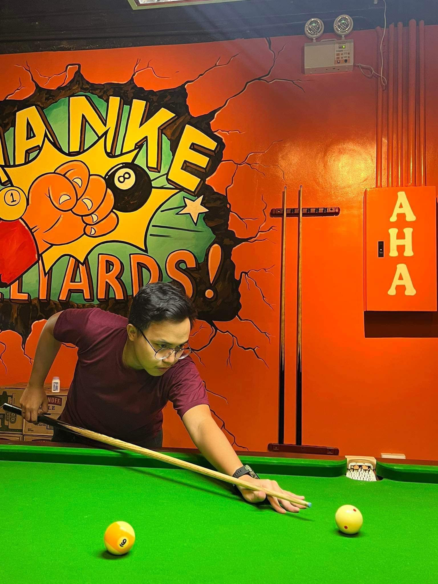A.H.A BILLIARDS AND RESTOBAR The Newest Billiards and Restobar in